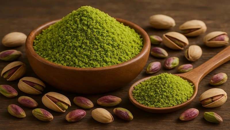 پودر پسته